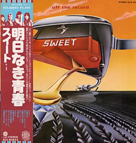 The Sweet Off The Record vinyl LP album (LP record) Japanese SWTLPOF208962