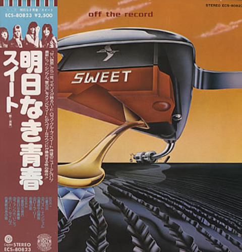 The Sweet Off The Record vinyl LP album (LP record) Japanese SWTLPOF318417