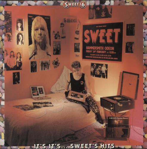 The Sweet Sweet 16 vinyl LP album (LP record) Australian SWTLPSW874222