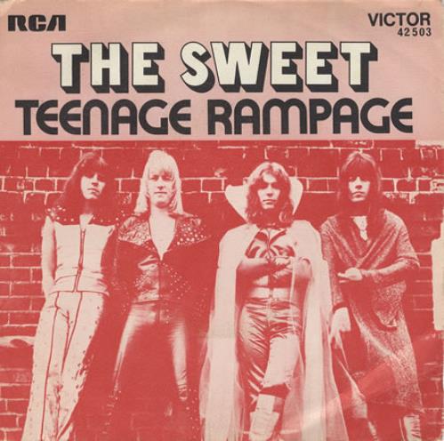 The Sweet Teenage Rampage 7" vinyl single (7 inch record / 45) French SWT07TE389996