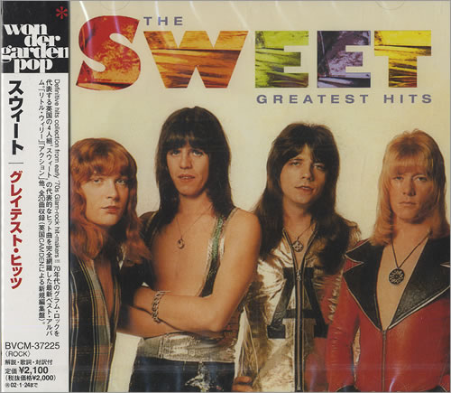 The Sweet The Greatest Hits CD album (CDLP) Japanese SWTCDTH475472