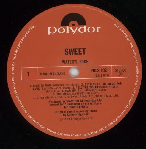The Sweet Water's Edge vinyl LP album (LP record) UK SWTLPWA677330