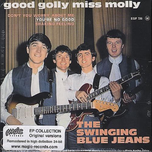 The Swinging Blue Jeans Good Golly Miss Molly CD single (CD5 / 5") French SBJC5GO377040