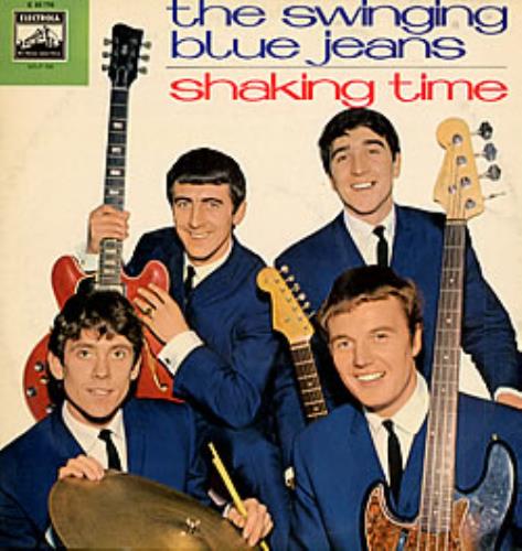 The Swinging Blue Jeans Shaking Time vinyl LP album (LP record) German SBJLPSH247846