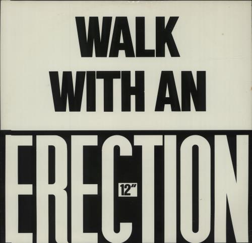 The Swinging Erudites Walk With An Erection 12" vinyl single (12 inch record / Maxi-single) UK YH612WA677575