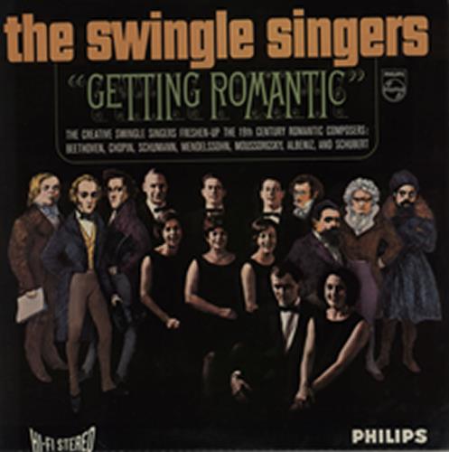 The Swingle Singers Getting Romantic vinyl LP album (LP record) UK SWZLPGE761789