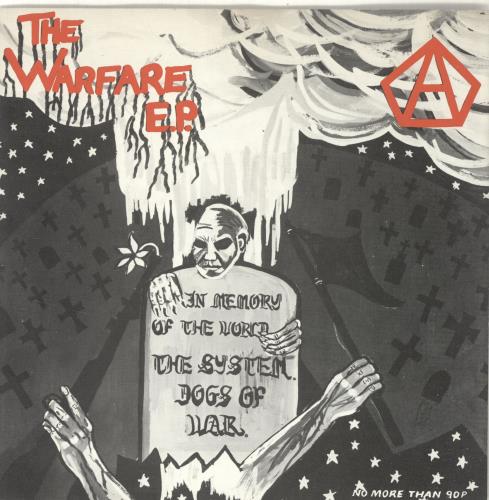 The System (Punk) The Warfare E.P. 7" vinyl single (7 inch record / 45) UK YS407TH692317