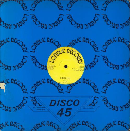 The Tambrins Juki Jammy / Didn't I Do 12" vinyl single (12 inch record / Maxi-single) UK 4J112JU792222