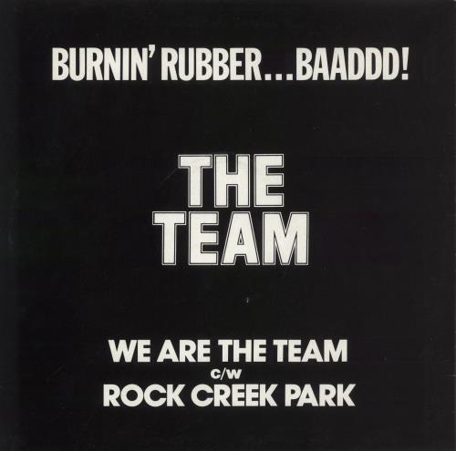 The Team We Are The Team 12" vinyl single (12 inch record / Maxi-single) UK TD412WE868991
