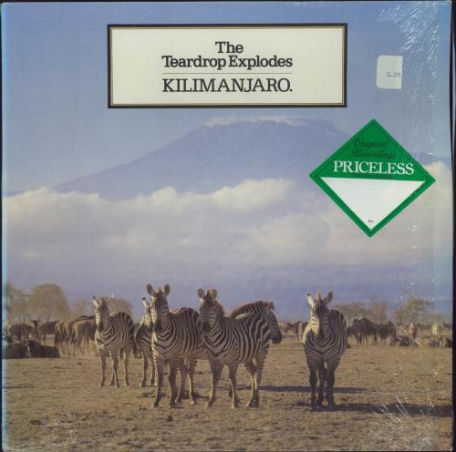 The Teardrop Explodes Kilimanjaro - Shrink vinyl LP album (LP record) UK TDPLPKI868558