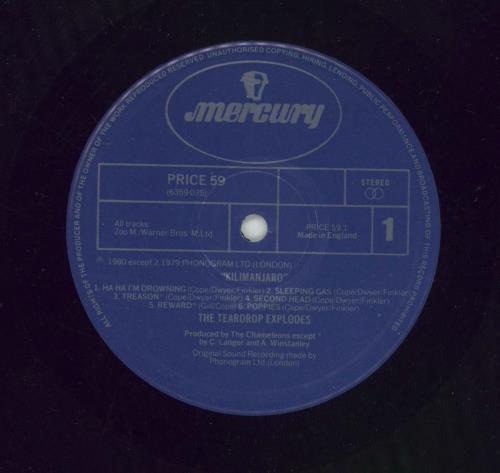 The Teardrop Explodes Kilimanjaro - Shrink vinyl LP album (LP record) UK TDPLPKI868558