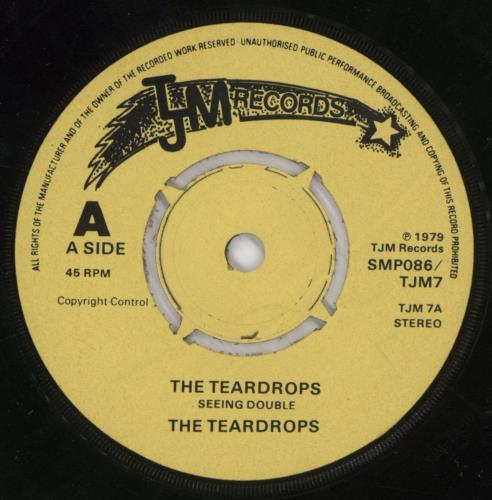 The Teardrops Seeing Double 7" vinyl single (7 inch record / 45) UK 2HN07SE892165