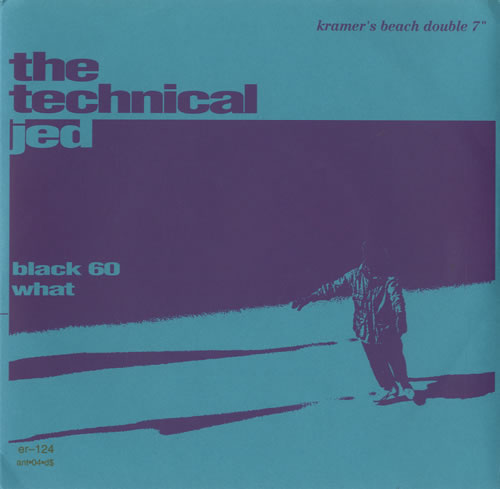 The Technical Jed Kramer's Beach 2 x 7" EP - Blue & Red Vinyl 7" vinyl single (7 inch record / 45) US T0307KR509440