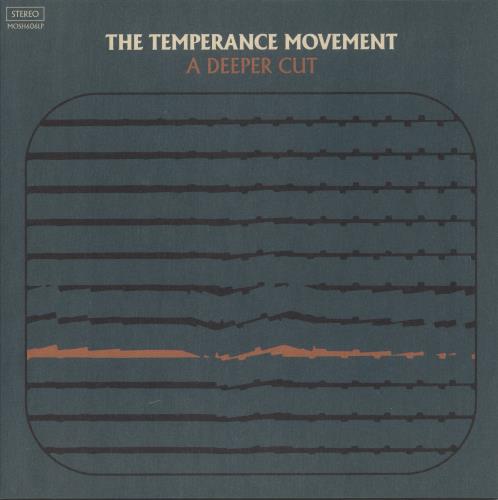 The Temperance Movement A Deeper Cut - Clear Vinyl - Autographed Print vinyl LP album (LP record) UK XWXLPAD875525