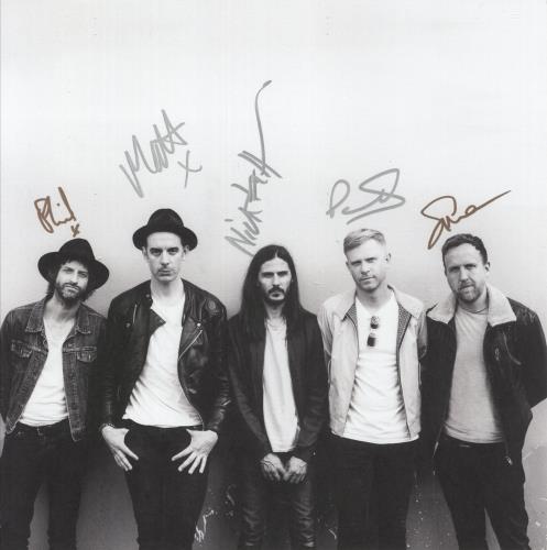 The Temperance Movement A Deeper Cut - Clear Vinyl - Autographed Print vinyl LP album (LP record) UK XWXLPAD875525