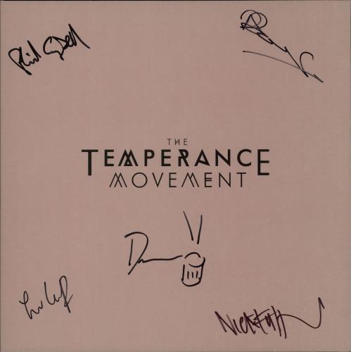 The Temperance Movement Pride EP - Autographed 12" vinyl single (12 inch record / Maxi-single) UK XWX12PR649279