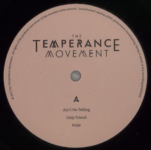 The Temperance Movement Pride EP 12" vinyl single (12 inch record / Maxi-single) UK XWX12PR889978