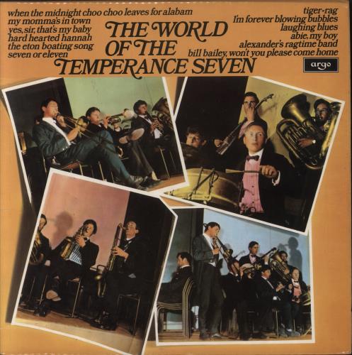 The Temperance Seven The World Of The Temperance Seven vinyl LP album (LP record) UK TT7LPTH815426