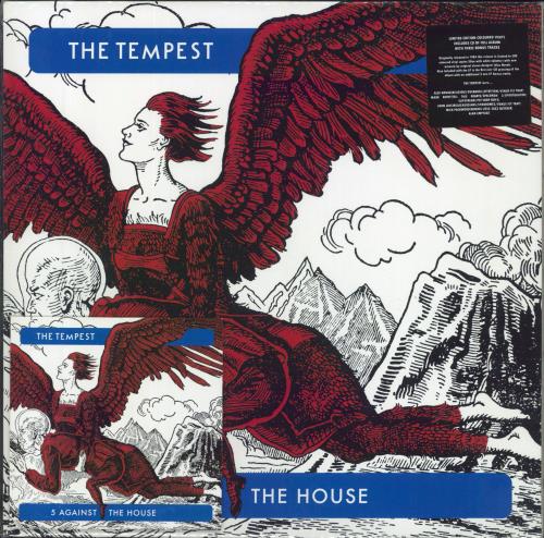 The Tempest 5 Against The House - Blue Vinyl + CD vinyl LP album (LP record) UK VQELPAG812835