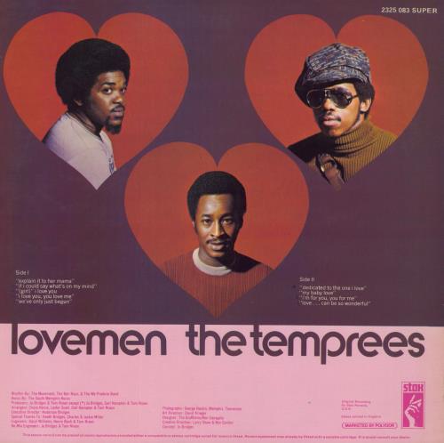 The Temprees Lovemen vinyl LP album (LP record) UK 5KWLPLO804892
