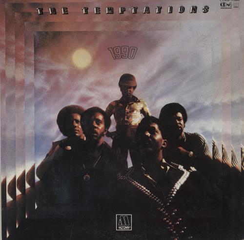 The Temptations 1990 - Quad vinyl LP album (LP record) Japanese TEMLPQU757659