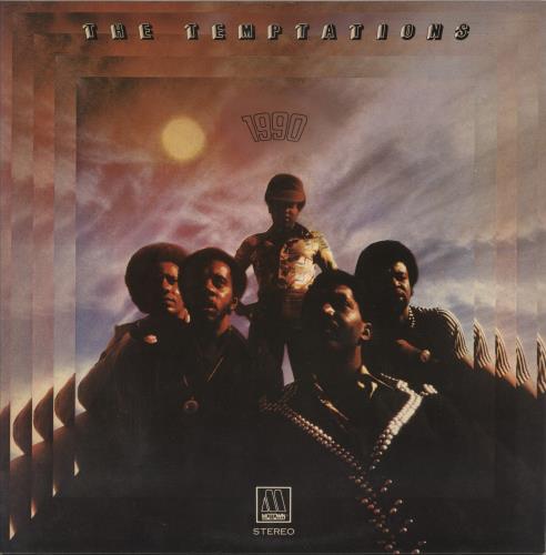 The Temptations 1990 vinyl LP album (LP record) Japanese TEMLP873766