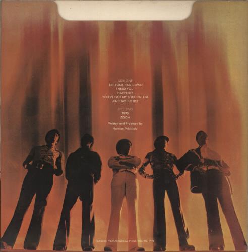 The Temptations 1990 vinyl LP album (LP record) Japanese TEMLP873766