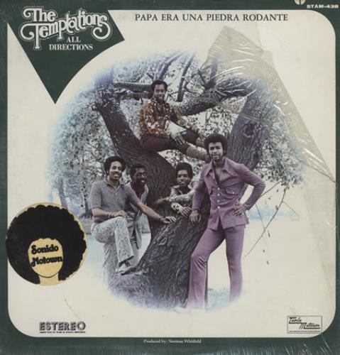 The Temptations All Directions vinyl LP album (LP record) Mexican TEMLPAL246667