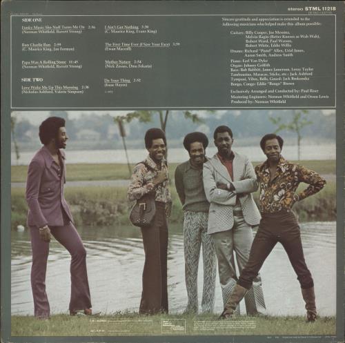 The Temptations All Directions vinyl LP album (LP record) UK TEMLPAL252132