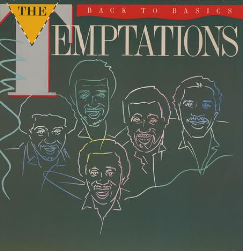 The Temptations Back To Basics vinyl LP album (LP record) German TEMLPBA304325