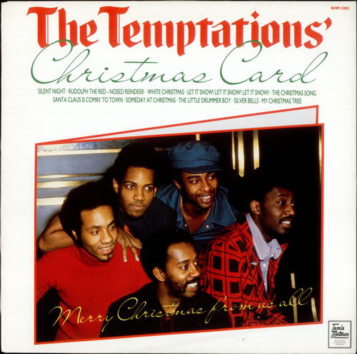 The Temptations Christmas Card vinyl LP album (LP record) UK TEMLPCH523059