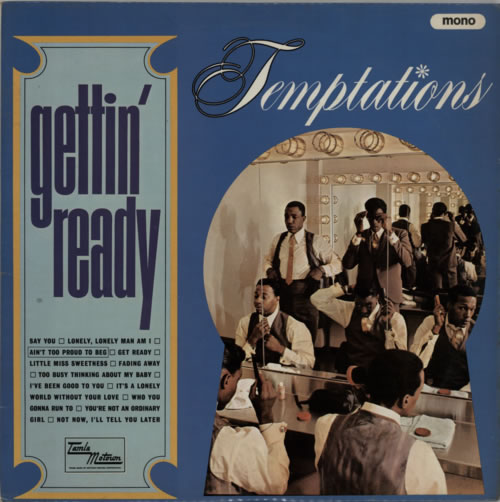 The Temptations Gettin' Ready vinyl LP album (LP record) UK TEMLPGE607946