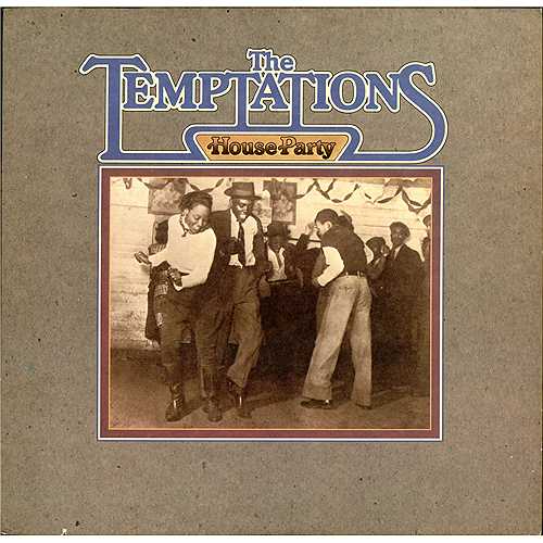 The Temptations House Party vinyl LP album (LP record) US TEMLPHO411841