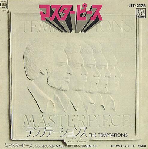 The Temptations Masterpiece 7" vinyl single (7 inch record / 45) Japanese TEM07MA211945