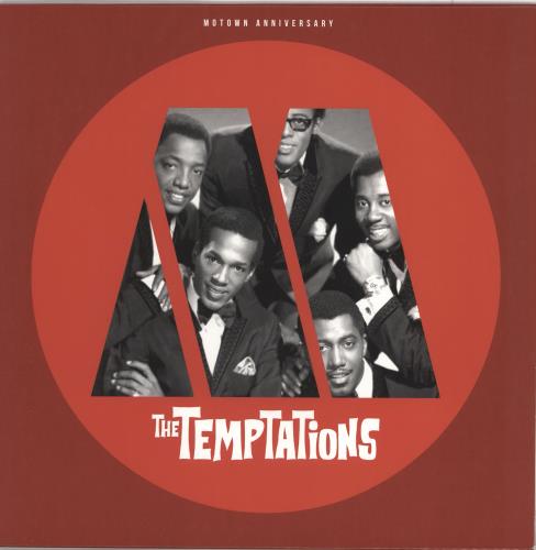 The Temptations Motown Anniversary - Red Vinyl vinyl LP album (LP record) French TEMLPMO766657