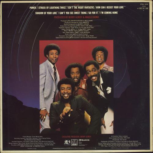 The Temptations Power vinyl LP album (LP record) UK TEMLPPO774973
