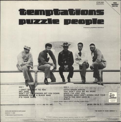 The Temptations Puzzle People vinyl LP album (LP record) UK TEMLPPU745836
