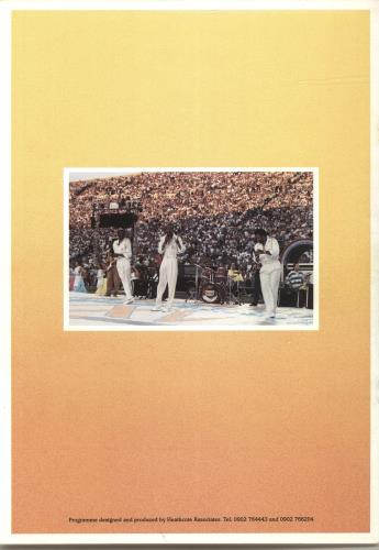 The Temptations Ruffin, Kendrick & Edwards tour programme UK TEMTRRU696241