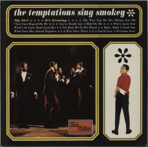 The Temptations The Temptations Sing Smokey vinyl LP album (LP record) UK TEMLPTH671679