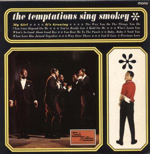 The Temptations The Temptations Sing Smokey vinyl LP album (LP record) UK TEMLPTH737595