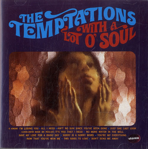 The Temptations With A lot O' Soul CD album (CDLP) UK TEMCDWI631073