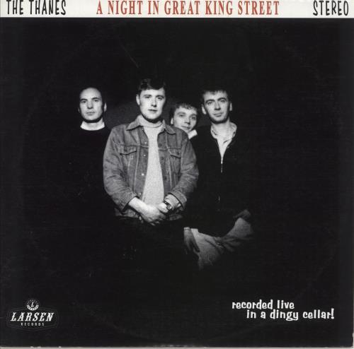 The Thanes A Night In Great King Street 10" vinyl single (10 inch record) French S-710AN747954