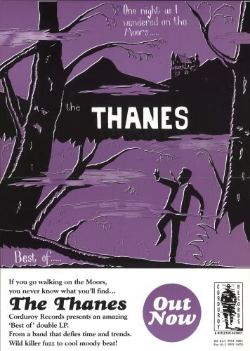 The Thanes One Night As I Wandered On The Moors... The Best Of The Thanes 2-LP vinyl record set (Double LP Album) Australian S-72LON747959