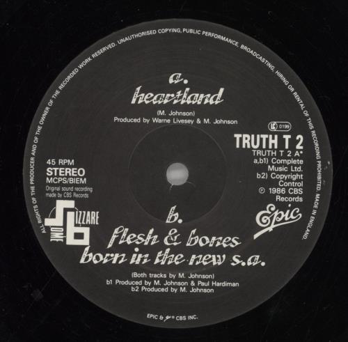 The The Heartland 12" vinyl single (12 inch record / Maxi-single) UK THE12HE187184