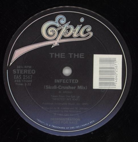 The The Infected 12" vinyl single (12 inch record / Maxi-single) US THE12IN32224