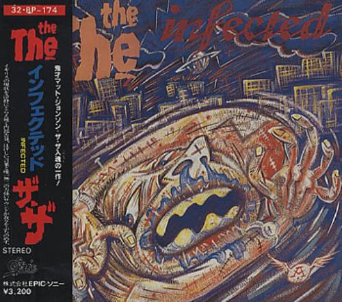 The The Infected CD album (CDLP) Japanese THECDIN379240