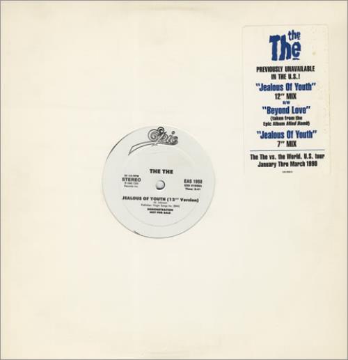 The The Jealous Of Youth 12" vinyl single (12 inch record / Maxi-single) US THE12JE24935