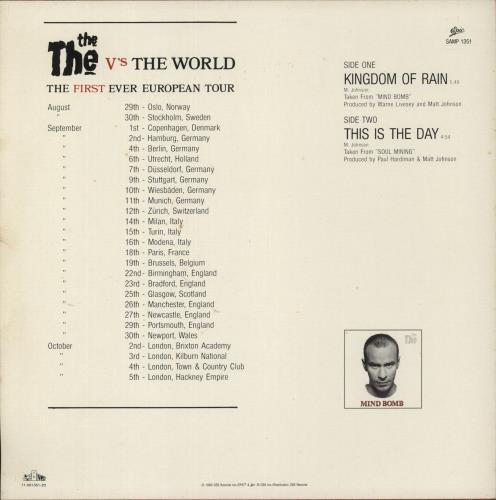 The The Kingdom Of Rain 12" vinyl single (12 inch record / Maxi-single) European THE12KI25784