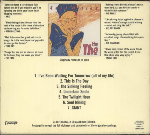 The The Soul Mining CD album (CDLP) UK THECDSO217929