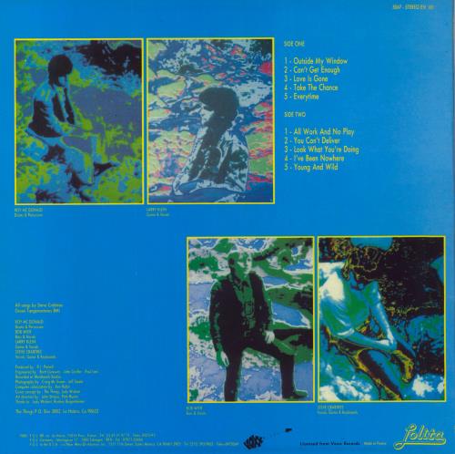 The Things Outside My Window vinyl LP album (LP record) French Y0VLPOU828896